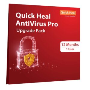 Quick Heal Antivirus Renewal 1 PC 1 Year CD/DVD (Existing Same Quick Heal Subscription Required)