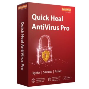 Quick Heal Antivirus Pro 2 PC 1 Year ( CD/DVD )