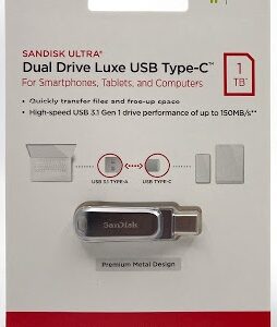 SanDisk 1TB Ultra Dual Luxe USB Type-C Pen Drive For Mobile