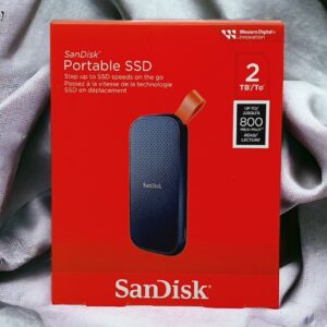 SanDisk Extreme Portable External SSD 2 TB (800MB/s R, USB 3.2 Gen 2)