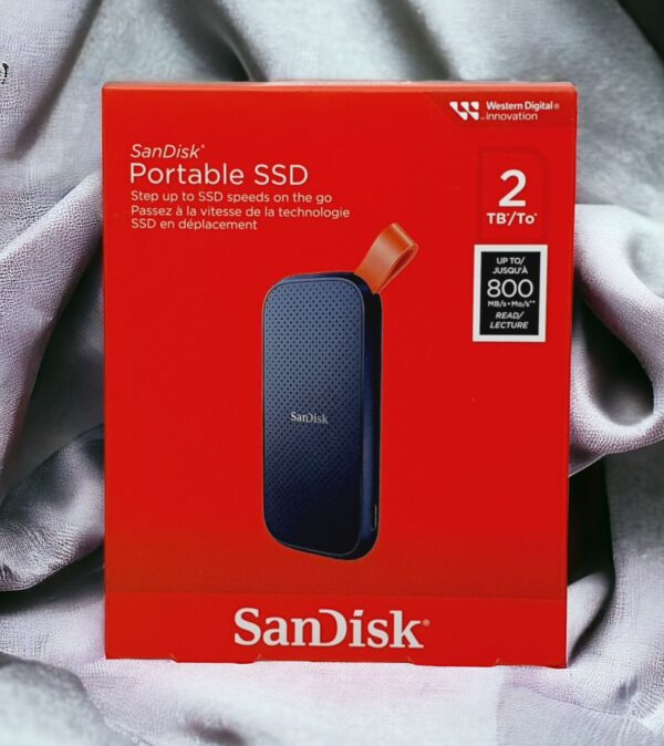 SanDisk Extreme Portable External SSD 2 TB (800MB/s R, USB 3.2 Gen 2)