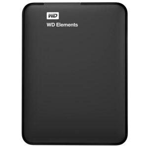 WD ( Western Digital ) Elements 1 TB USB 3.0 External Hard Drive (Black)