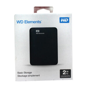 WD ( Western Digital ) Elements 2 TB USB 3.0 External Hard Drive (Black)