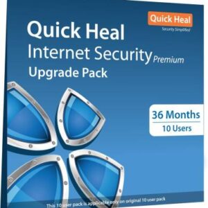 Renew Quick Heal Internet Security 10 PC 3 Year Instant Email Delivery of Key No CD Only Key (Existing Same Quick Heal Subscription Required)