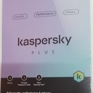 Kaspersky Plus ( Previously Internet Security ) 1 User 3 Year