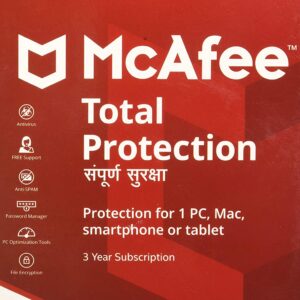 McAfee Total Protection 1 Device 3 Year