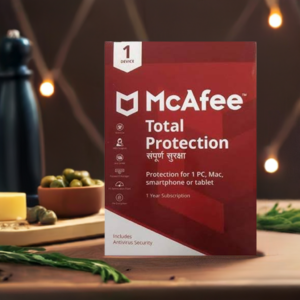 McAfee Total Protection – 2024 Antivirus Protection – 1 Year – 1 Device