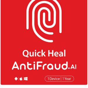 Quick Heal AntiFraud.AI – 1 User 1 Year for – Android, iOS & Windows