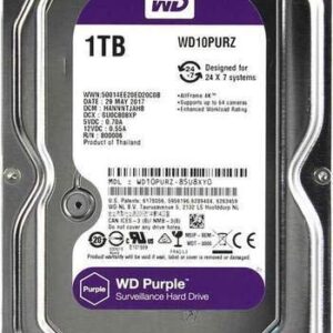 WD ( Western Digital ) 1 TB Purple Surveillance Internal Hard Drive