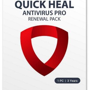 Renew 1 PC 3 Year Quick Heal Antivirus Pro