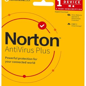 Norton Antivirus Plus 1 Device 1 Year